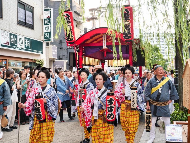 柳下の静華列