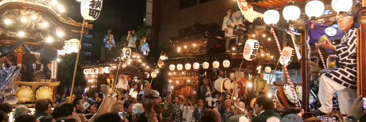 山車八幡大辻合わせ 写真