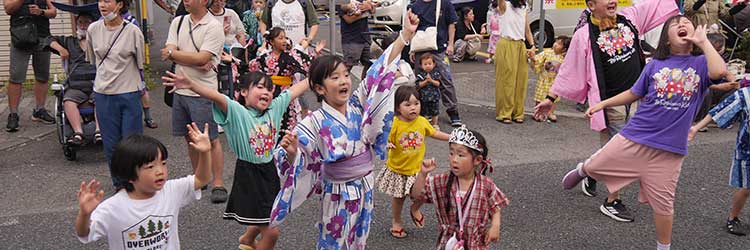 子ども音頭の集い 写真