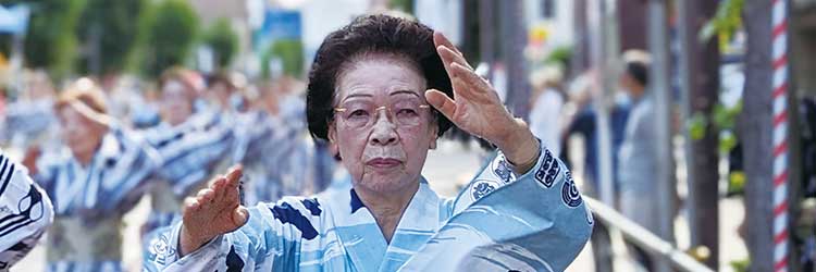 民踊流し 写真